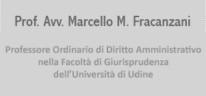 Professore Ordinario di Diritto Amministrativo nella Facoltà di Giurisprudenza dell’Università di Udine